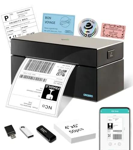 orgbro z1 plus impresora térmica