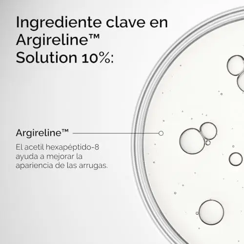 The Ordinary Argireline Solution 10%, Sérum Facial con Arigereline, Sérum para reducir la apariencia de las líneas de expresión, 30 ml