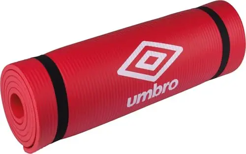 Umbro Foldable Gymnastics Mat, Yoga Mat, Non-Slip Fitness Mat