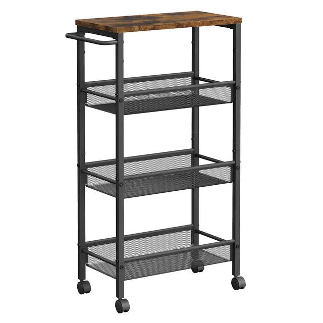 vasagle carro cocina 4 niveles vintage