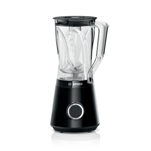 Bosch - Batidora de vaso, VitaPower, Serie 4, 1200W, Jarra Tritán, Botella ToGo, Negro, MMB6141B