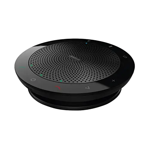 Jabra Altavoz Speak 510 - Bluetooth portátil, Altavoz de Conferencia - Se Conecta a computadoras portátiles, teléfonos Inteligentes y tabletas - Enchufe USB