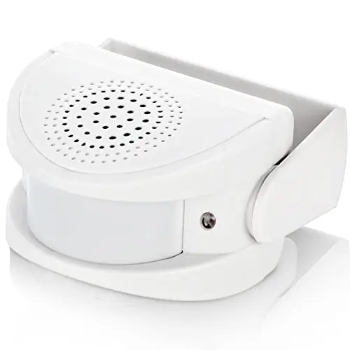 Kerui - Timbre inalámbrico M5, Detector de Movimiento con Alarma de Sonido para Puerta/Entrada de Puerta/casa y Tienda/Oficina, Alarma de Seguridad