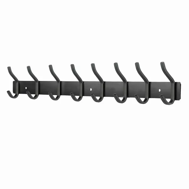 meijo percha pared 8 ganchos acero