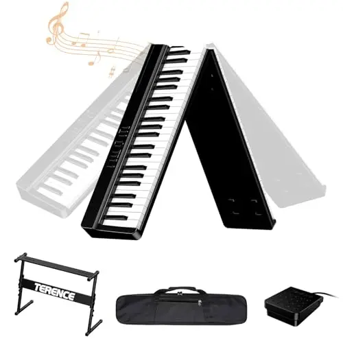 TERENCE DZQ-V20 Piano Digital Portátil 88 Teclas