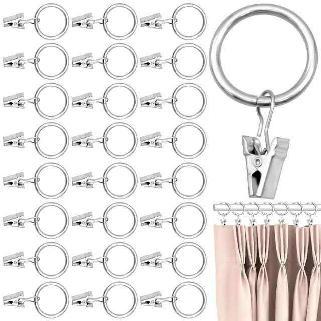 cisolen anillas cortina metal 25mm pack