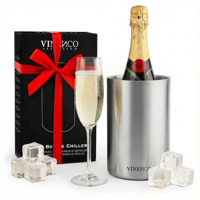 vinenco enfriador botellas vino doble