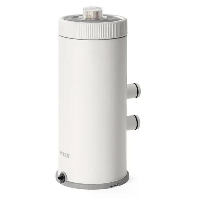 Intex Depuradora cartucho C1000, Filtración 3.785 l/h, Cartucho tipo A, Compatible con piscinas hasta 21.100 L, Indicador de cambio de cartucho, Tecnología Hydro Aeration (55276)