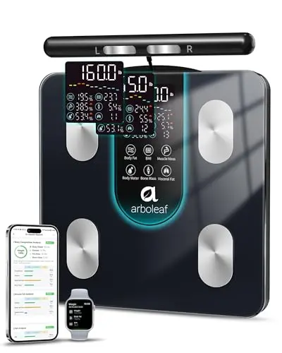 arboleaf cs10k báscula grasa corporal