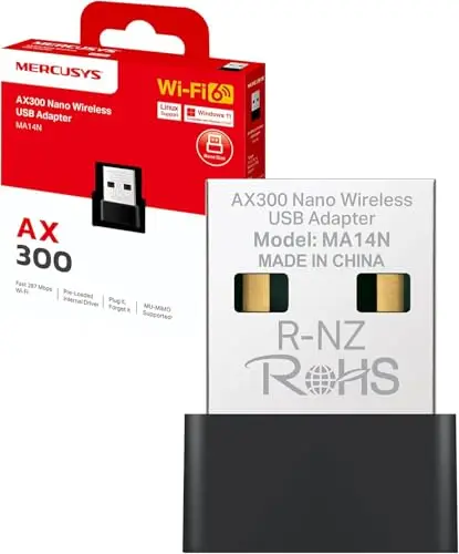 mercusys ma14n adaptador wifi 6 ax300