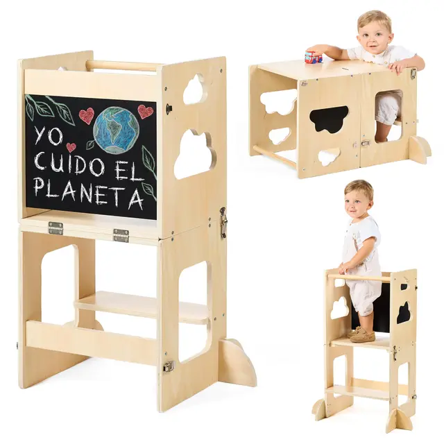 kywai torre montessori plegable 3 en 1