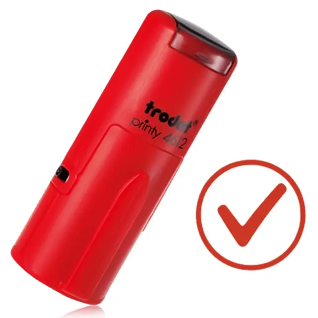 1 Sello Trodat 4612 Autoentintable - Sellos Personalizados Profesores Motivo Marca de Registro