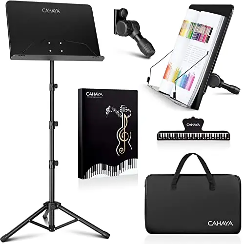 cahaya cy0304 atril portátil 170cm negro