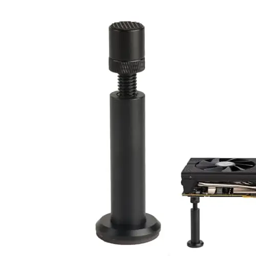 1 PcsSoporte Tarjeta Grafica, Soporte GPU Ajustable, Soporte para Tarjeta Gráfica Anti-hundimiento(75-120 mm)
