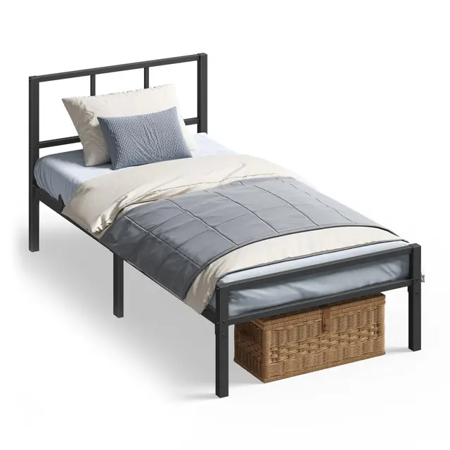 vasagle rmb291b101 cama individual