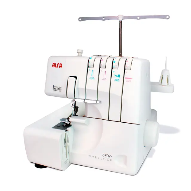 alfa 8707+ overlock profesional