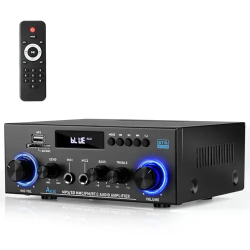 romicta ak50 amplificador estéreo 800w