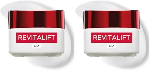 L'Oreal Paris Revitalift Crema de Día Anti-edad Hidratante, Antiarrugas y Extra Firmeza, 50 ml (Paquete de 2)