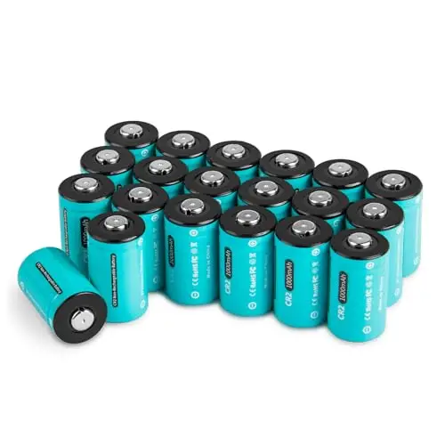 matesk cr2 3v litio pack 20 pilas