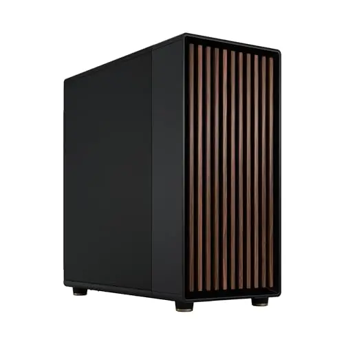 Fractal Design North XL Charcoal Black Mesh- Incluye Tres Ventiladores Aspect PWM de 140 mm - Puerto USB Tipo C - Torre Completa EATX con Flujo de Aire para gabinete de PC para Juegos