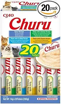 INABA Churu Variedad Atún Snack para Gatos