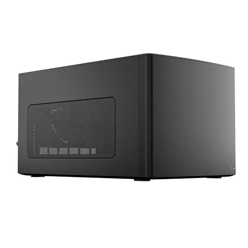 Fractal Design Caja Node 304 Mini ITX Negro, USB 3.0, Modular, hasta 6 Discos, Ventiladores Silenciosos