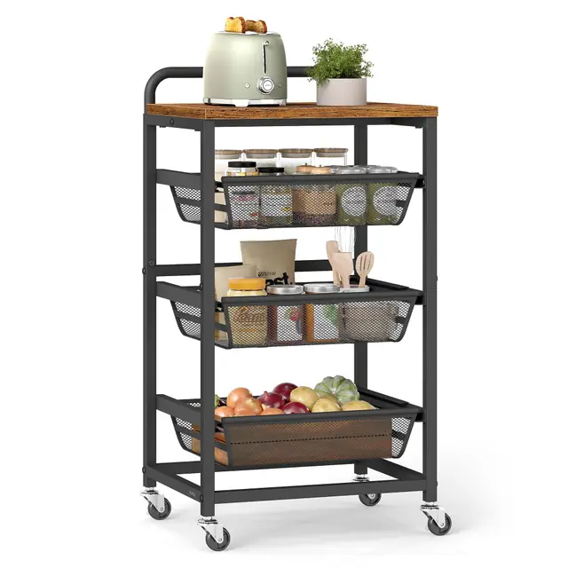 vasagle carrito cocina 4 niveles