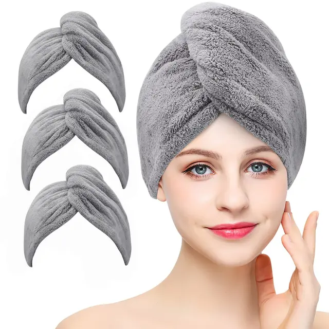 laicky pack 3 toallas turbante