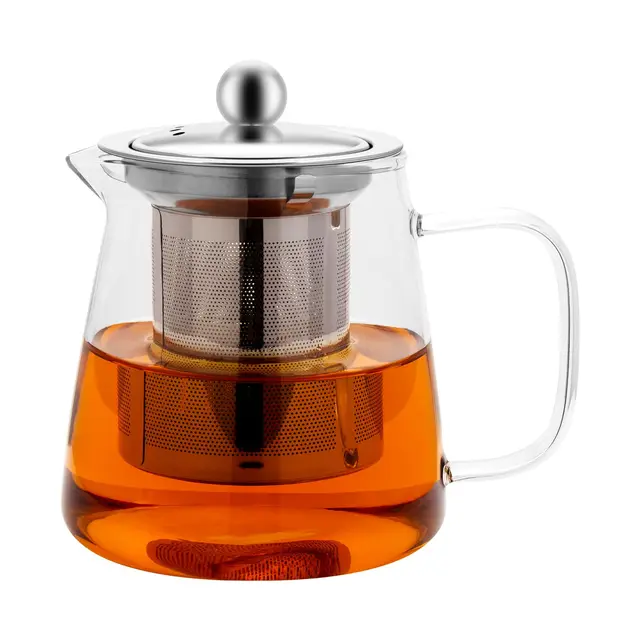 honneeo tetera borosilicato 450ml con
