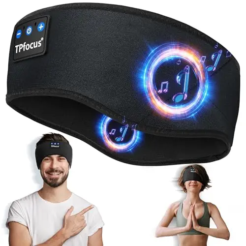 Auriculares para Dormire ASMR Auriculares Bluetooth Regalo Hombre y Mujer Banda Deportiva Inalámbrico Recargable Bluetooth Dormire para Correr, Viajes y Relax