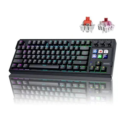 mmobiel stream deck 6 teclas lcd rgb