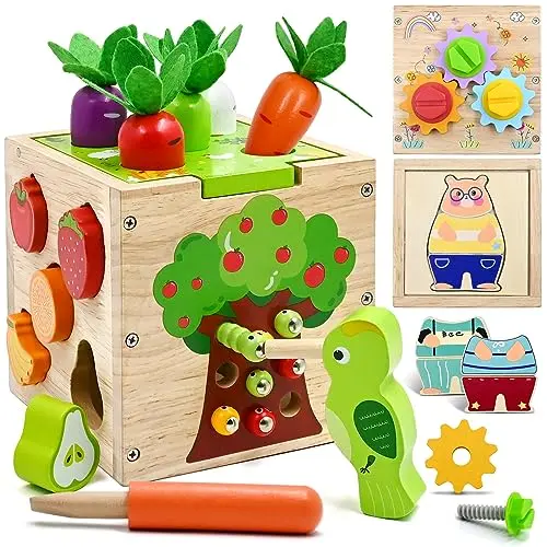 aituitui cubo de actividades montessori