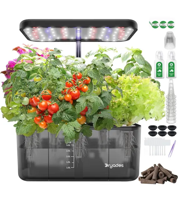 dryades z223-b huerto hidropónico led