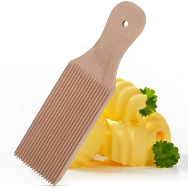 Tabla de Gnocchi, tabla de tallarines, accesorios para pasta, rodillo de madera de haya natural, paleta Garganelli, macarrones, máquina de pasta Cavarola rollo Spätzle