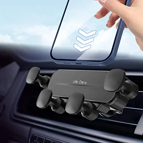 Soporte Móvil para Coche Universal con Rotación para Rejillas de Ventilación, Compatible con iPhone, Samsung, Huawei, Oneplus, Smartphones de 4,7 a 6,9 Pulgadas