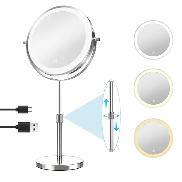 topdirect espejo maquillaje led 8