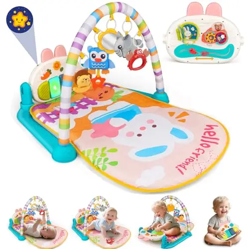 nicknack 6077 gimnasio musical con piano