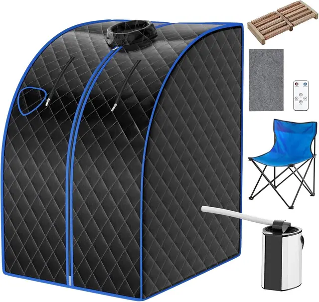 relax4life mini sauna de vapor portátil