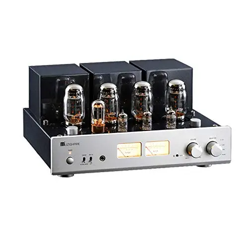 X7 Amplificador Integrado de Tubos de Vacío Push-Pull, Amplificador de Fono MM,Entrada XLR, Potencia de Salida 25Wx2 o 45Wx2, con Control Remoto, AC 115 o AC 230 se Pueden Cambiar
