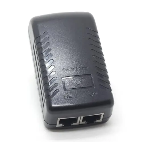 Adaptador de inyector PoE de 2.5G Gigabit 48V Power Over Ethernet 802.3at U6 Enterprise