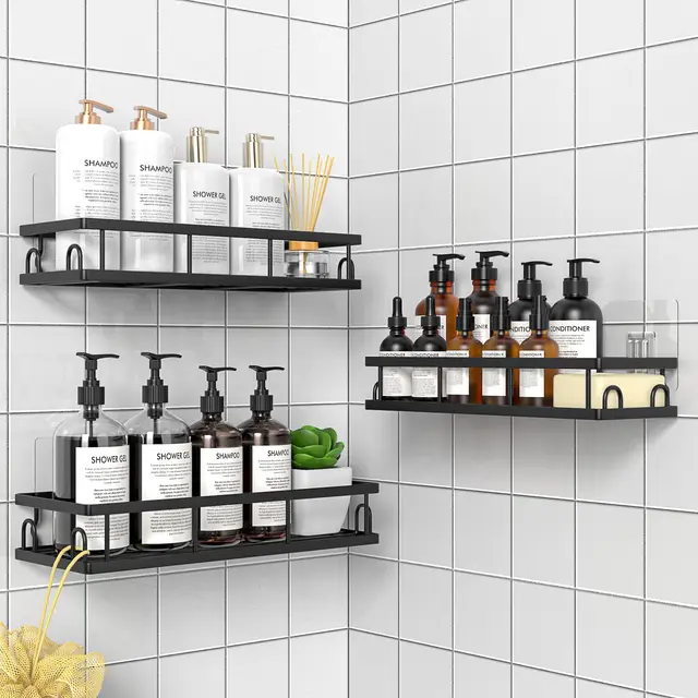 uulioyer estantería baño sin taladro