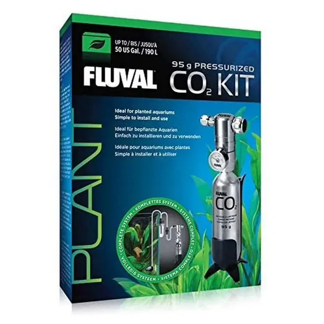 fluval co2 kit presurizado 95g 100g