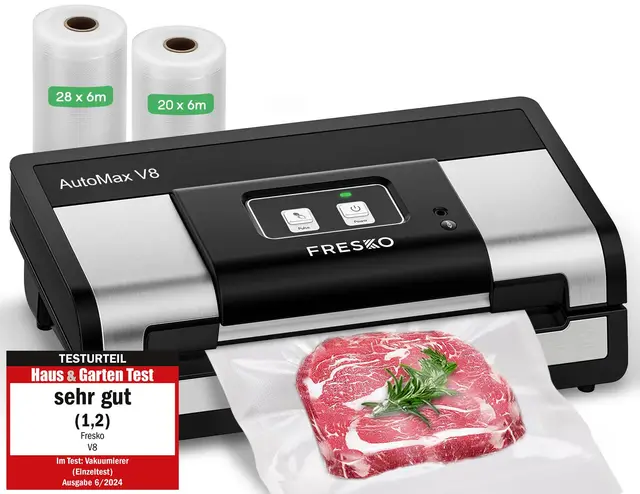 fresko v8-automax envasadora vacío