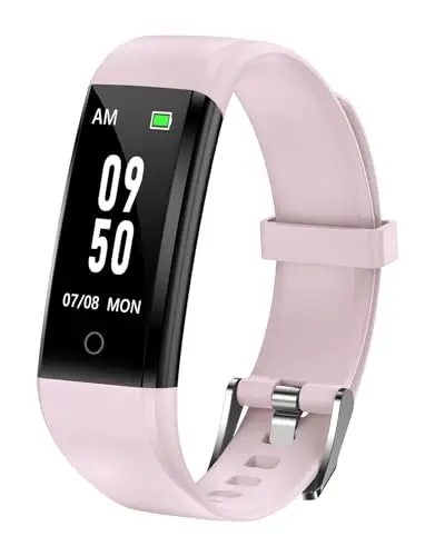 GRV Pulsera de Actividad Sin Bluetooth, Reloj Inteligente Sin App con Podómetro, Impermeable IP68, Autónomo, Monitor de Sueño, Pasos, Calorías y Distancia, Regalo para Niños, Mayores, Hombre y Mujer