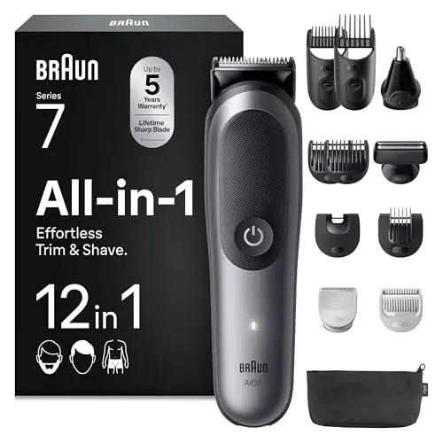 braun aio 7545 recortadora 12 en 1