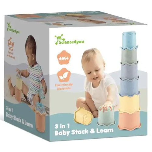 science4you vasos apilables 3 en 1