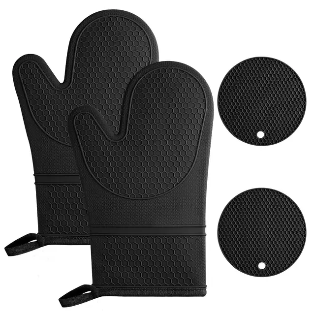 auauy guantes horno silicona + 2