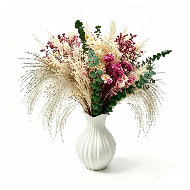 cawished ramo flores secas pampas