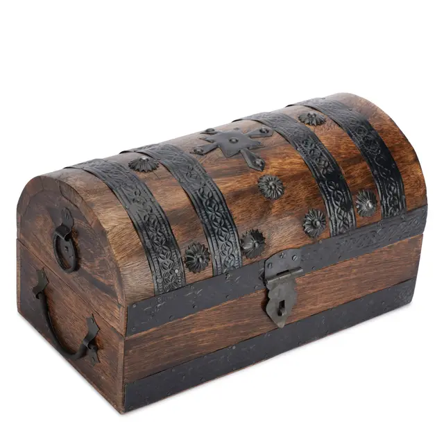 ajuny cofre pirata madera mango 255 in³