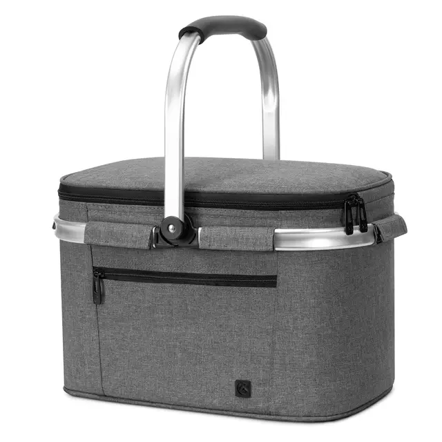 allcamp cesta plegable térmica para 4